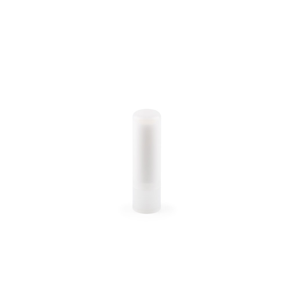 JOLIE VEGAN. Veganer Lippenbalsam aus recyceltem ABS (100% rABS) und PP, mit Vanille-Aroma - weiß