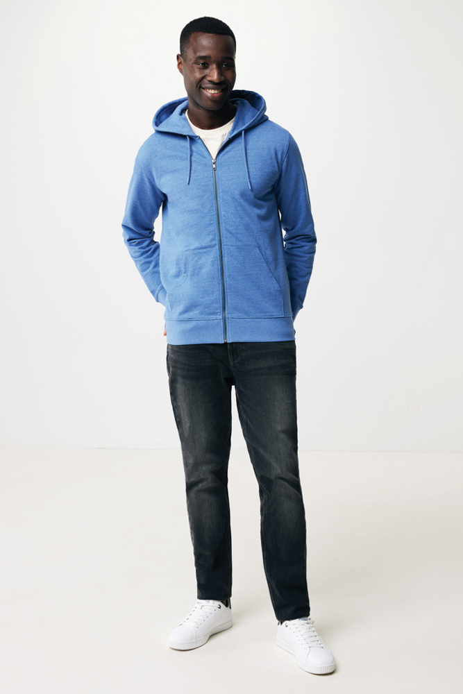 IQONIQ Abisko Zip-Kapuzenpullover aus recycelter Baumwolle