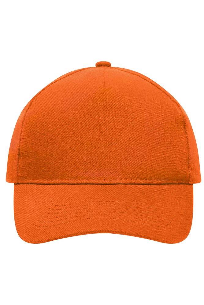 5 Panel Cap Heavy Cotton - Orange (ca. Pantone 1575C)