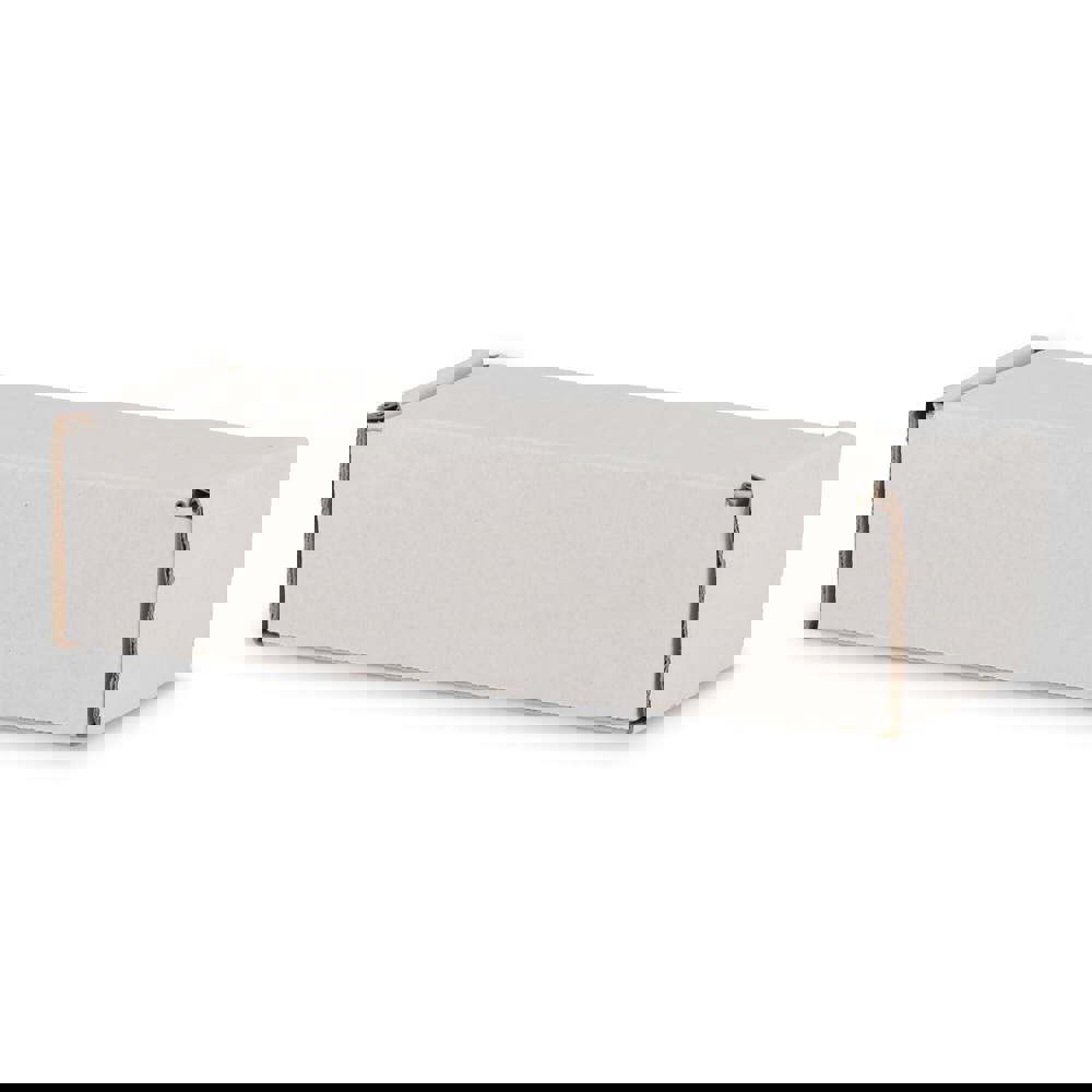 Individuell gestaltete Geschenkbox für Sonnenbrillen - weiss