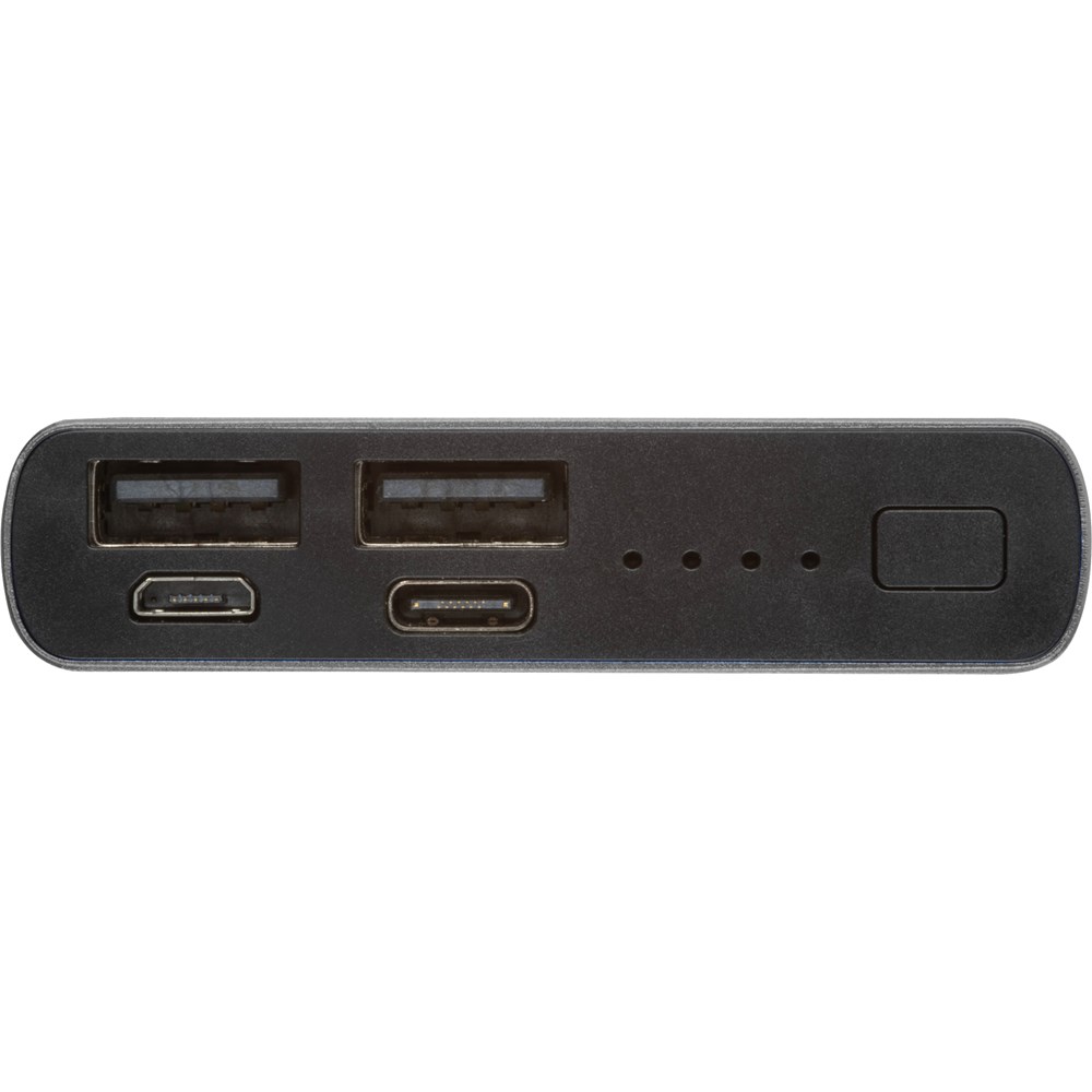 Powerbank aus recyceltem Aluminium 10.000 mAh GIORGIA