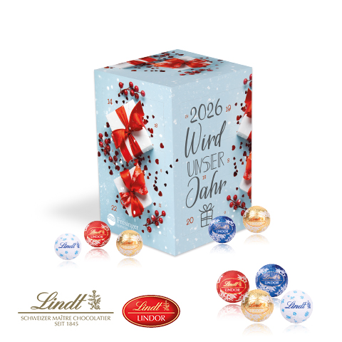 Adventskalender Cube "XL" mit Lindt