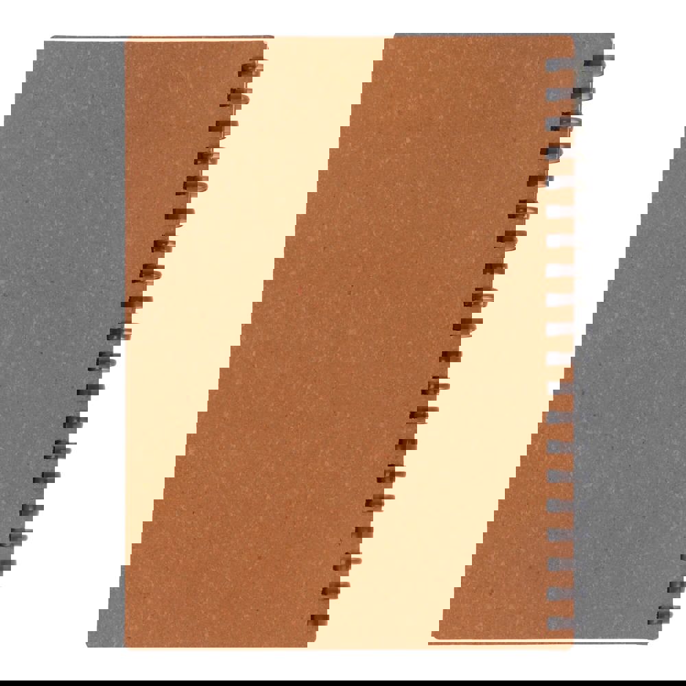 Notizbuch aus recyceltem Leder Midi