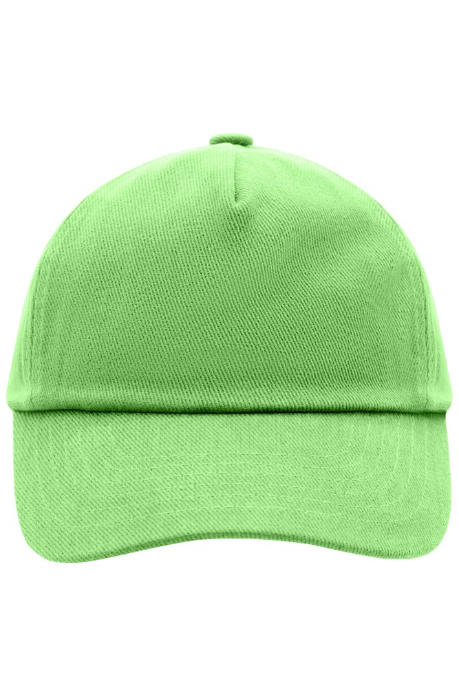 5 Panel Kids' Cap - Lime-green (ca. Pantone 368C)