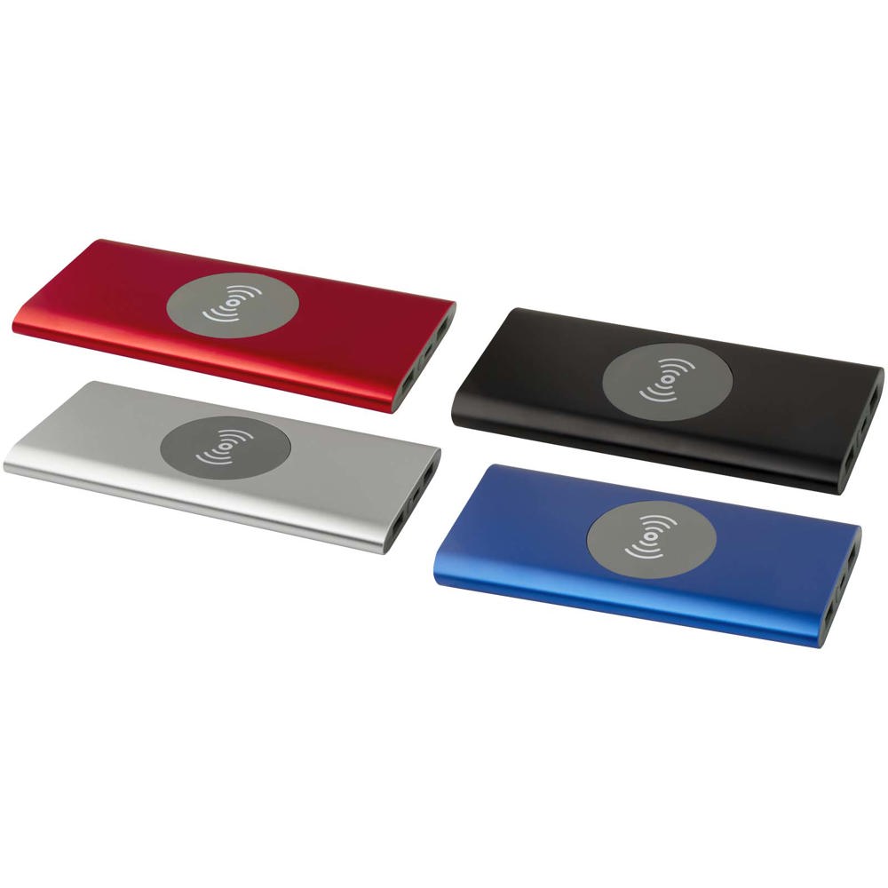 Juice 8000 mAh Typ-C kabellose Powerbank aus recyceltem Aluminium