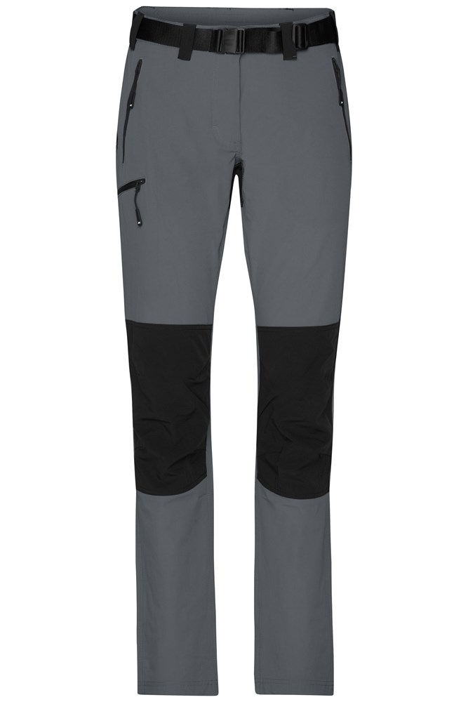Ladies' Trekking Pants - Carbon/black (ca. Pantone 446C
blackC)
