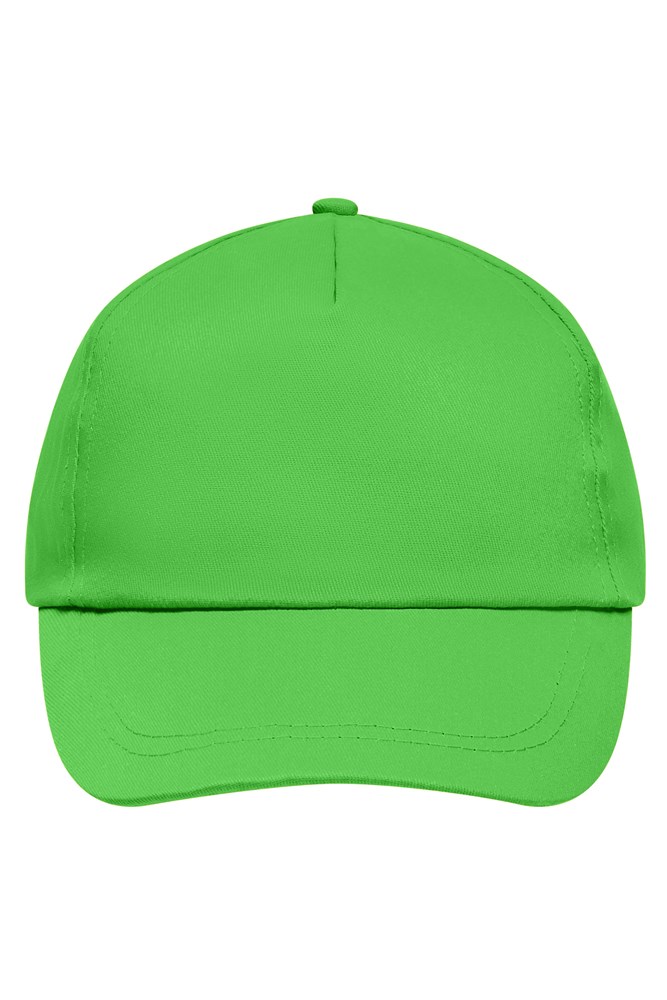 5 Panel Promo Cap Lightly Laminated - Lime-green (ca. Pantone 360C)