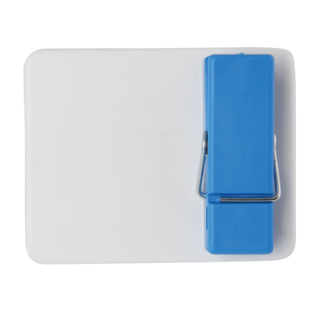 Wandplatte + Klammer - dunkel blau