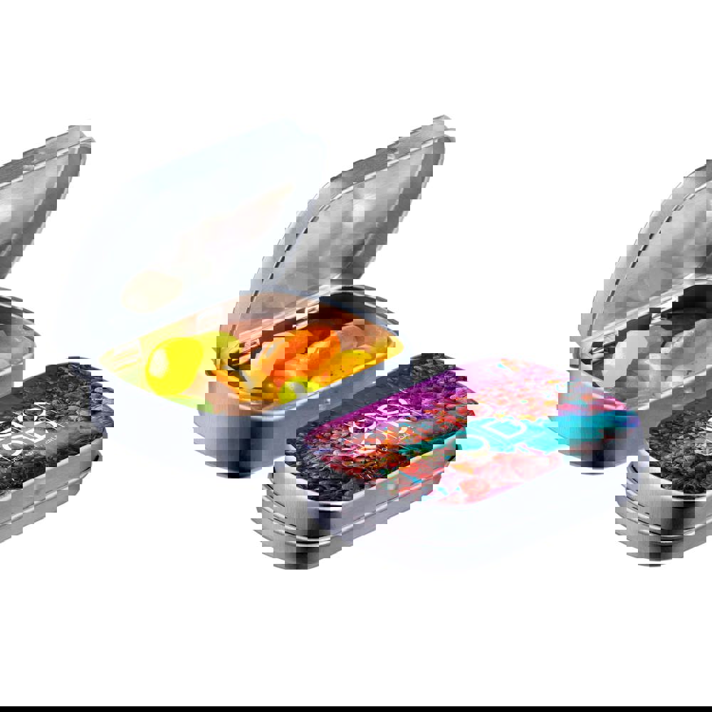 Mini Klappdeckeldose mit Süßigkeiten