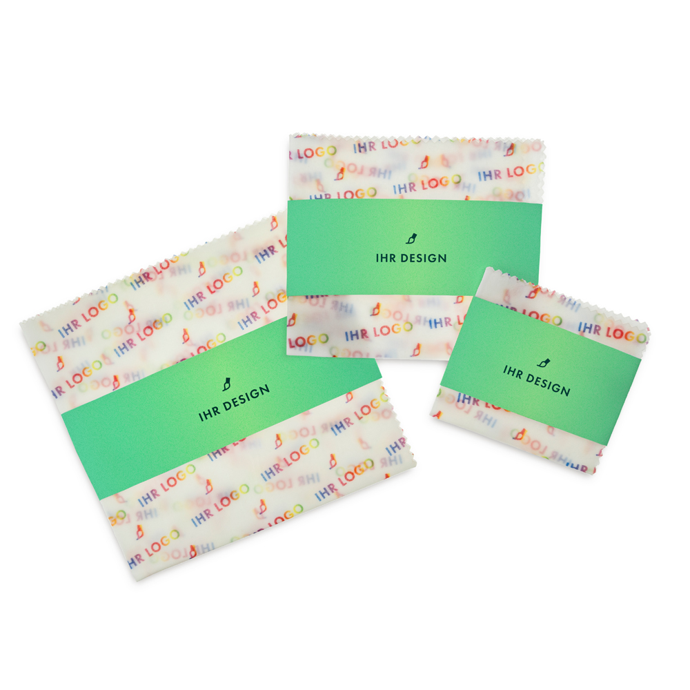 Bienenwachstuch – Wabi mit Banderole L