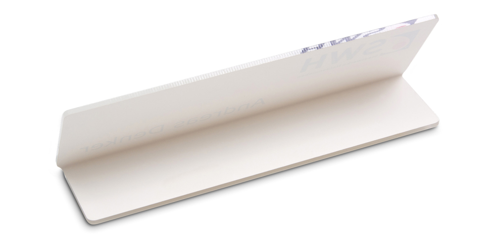 Tisch-Namensschild LaserContur | Comfort