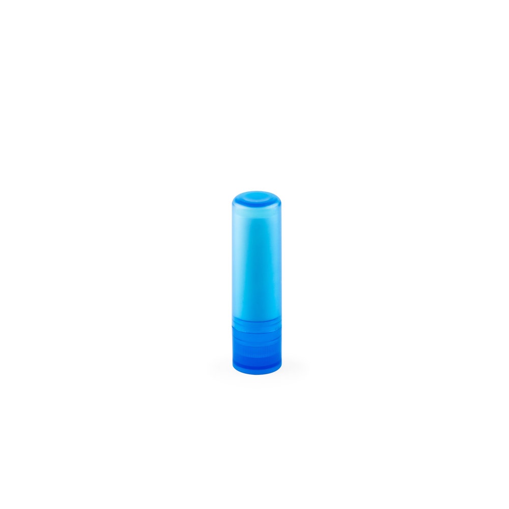 JOLIE VEGAN. Veganer Lippenbalsam aus recyceltem ABS (100% rABS) und PP, mit Vanille-Aroma - blau
