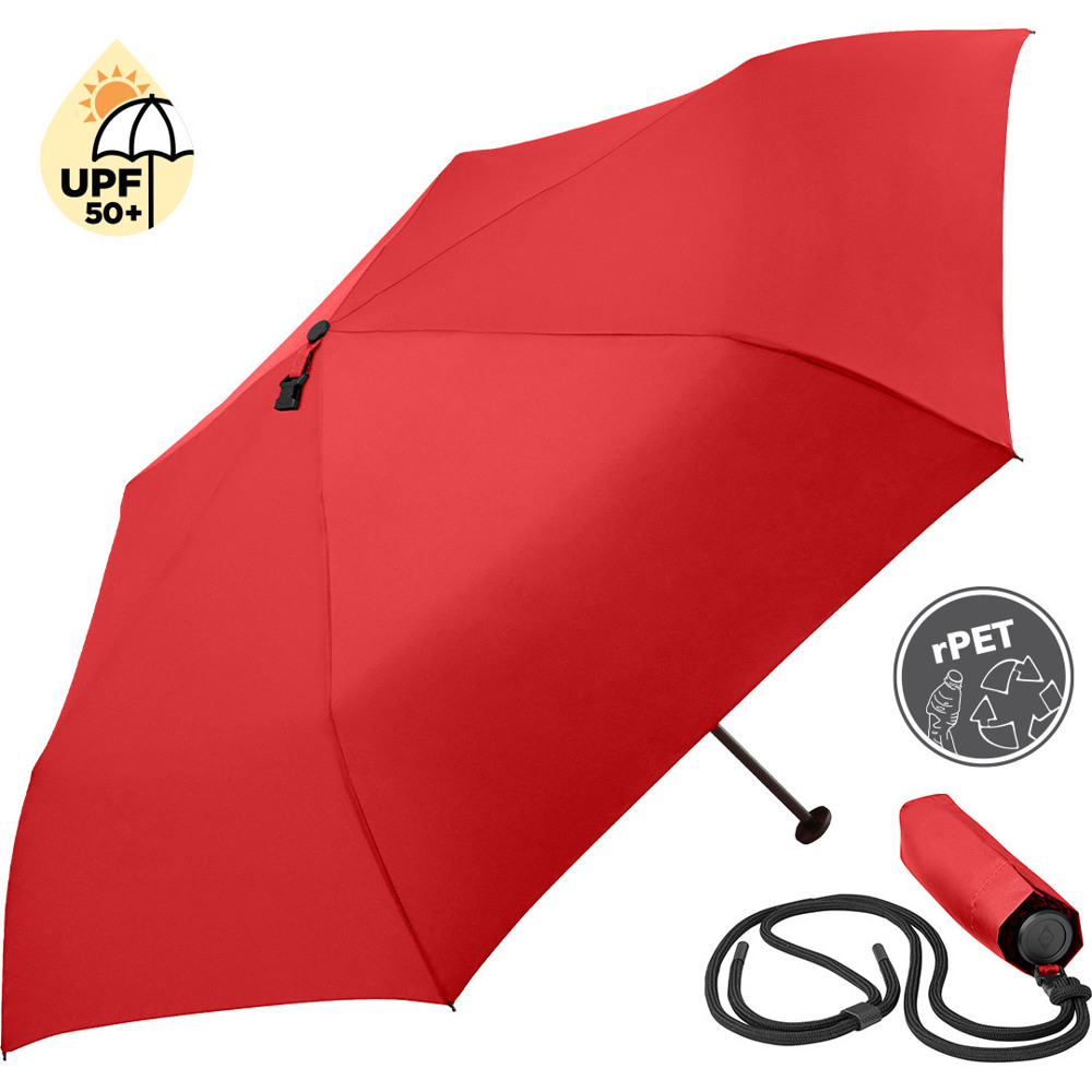5162 Mini-Taschenschirm FARE® FiligRain ToGo - Rot