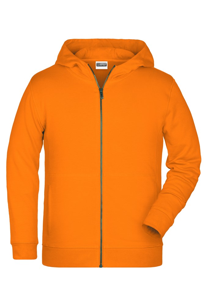 Children's Zip Hoody OCS Blended & RCS - Orange (ca. Pantone 1575C)