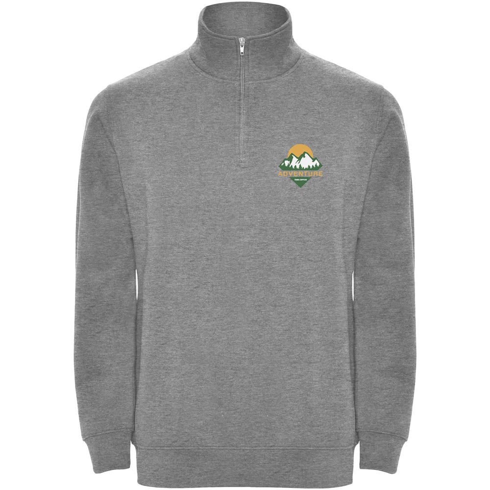 Aneto Pullover mit Viertelreißverschluss