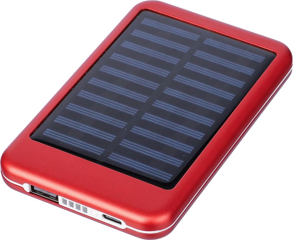 Aluminium Solar-Powerbank Tycho