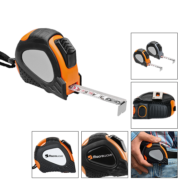 Automatik-Bandmaß "Power Tape 5 M orange"