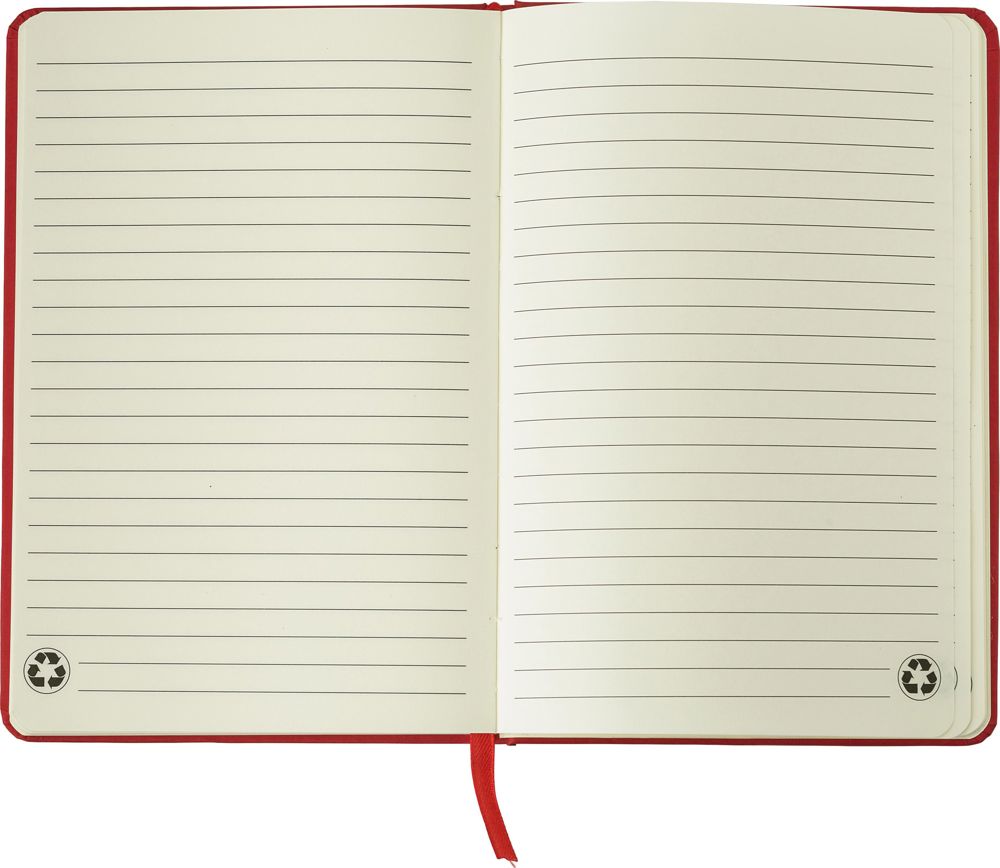 Notizbuch aus recyceltem Karton (A5) Evangeline