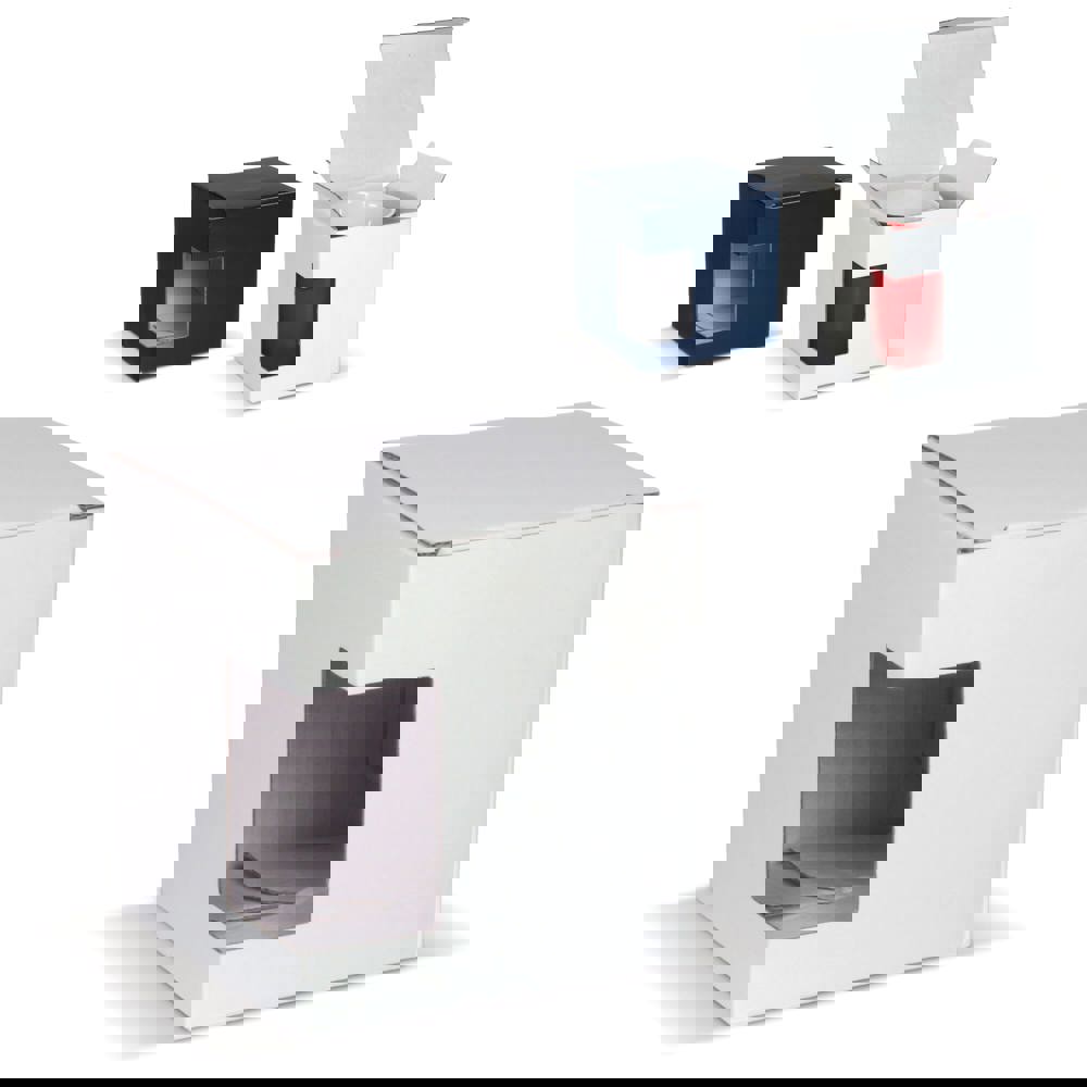 Verpackung Tassen mit Fenster