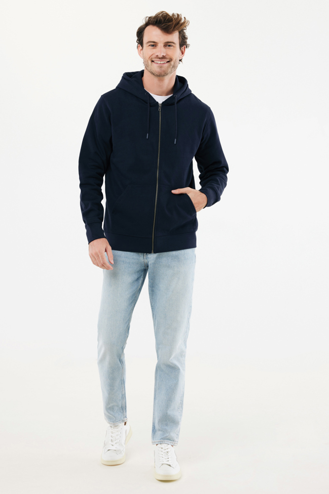 IQONIQ Abisko Zip-Kapuzenpullover aus recycelter Baumwolle