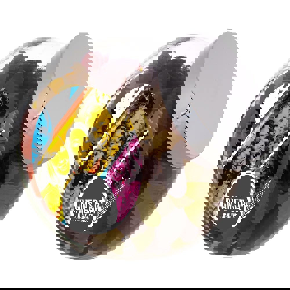 Großes Glas 2 Liter gefüllt mit Süßigkeiten