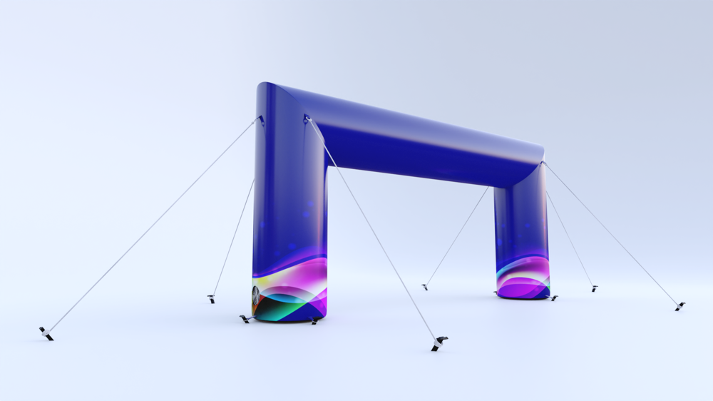 Aufblasbarer Bogen rechteckig