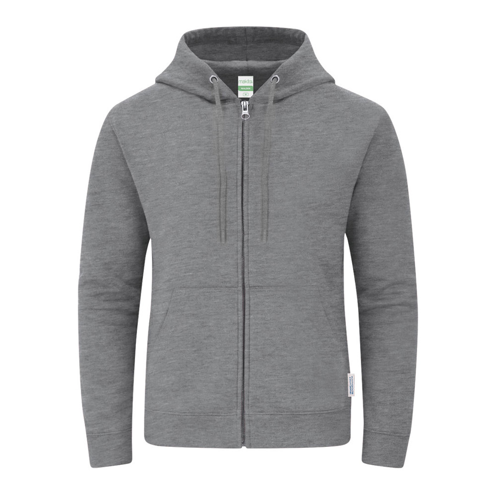 Erwachsene Sweatshirt mit Kapuze + Reißverschluss Walder - GRI