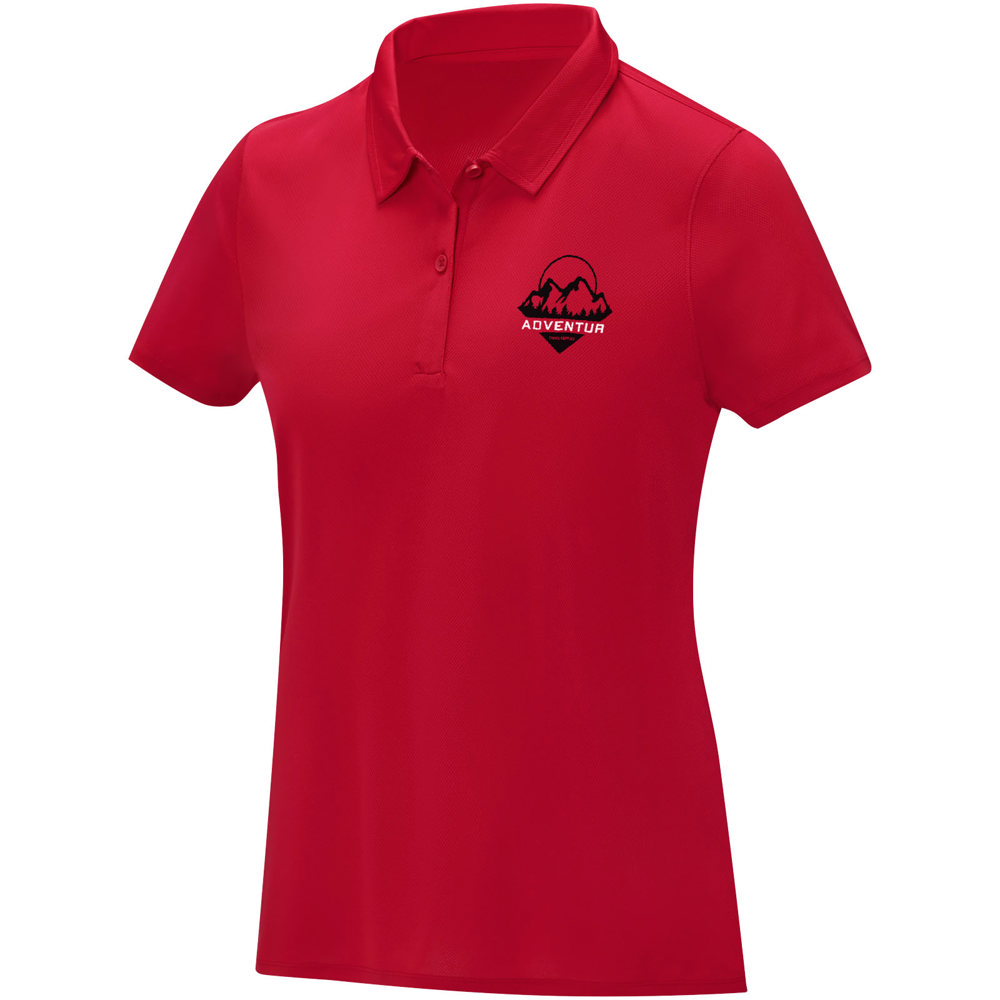 Deimos 105 g/m² Poloshirt cool fit mit Kurzärmeln für Damen