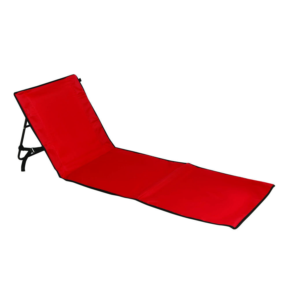 SUNNY BEACH - Faltbare Strandmatte - rot