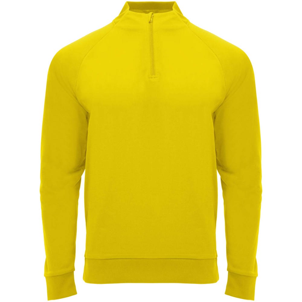 Epiro 200 g/m² Half-Zip Sweatshirt Unisex - gelb