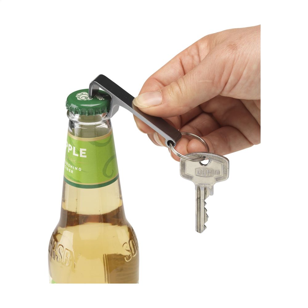 Alu Opener Phone Stand GRS Recycled Schlüsselanhänger