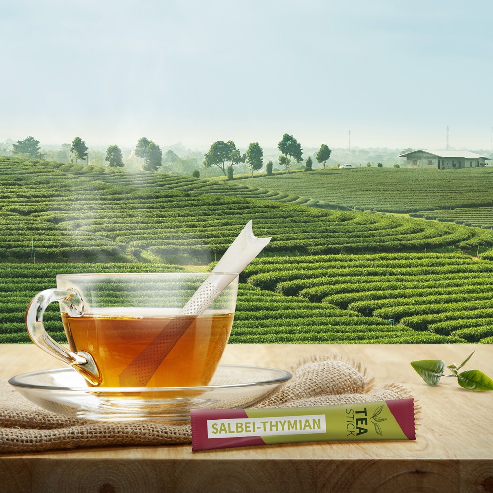 Bio TeaStick - Kräuter Salbei-Thymian - Individ. Design