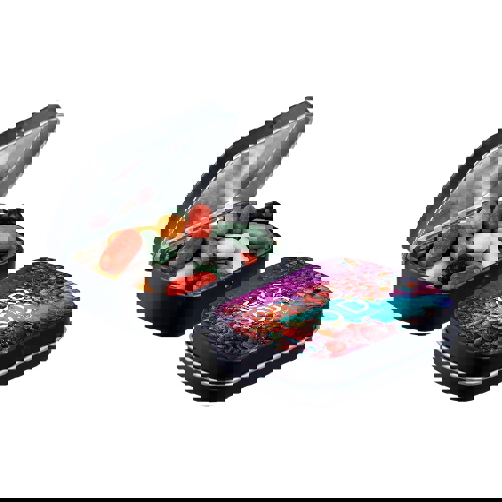 Mini Klappdeckeldose mit Süßigkeiten