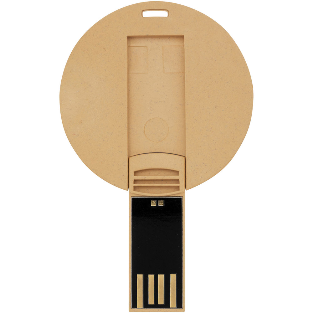 Runder ausklappbarer USB Stick