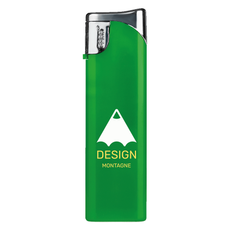 Zorr Slider Piezo Feuerzeug - dunkel grün