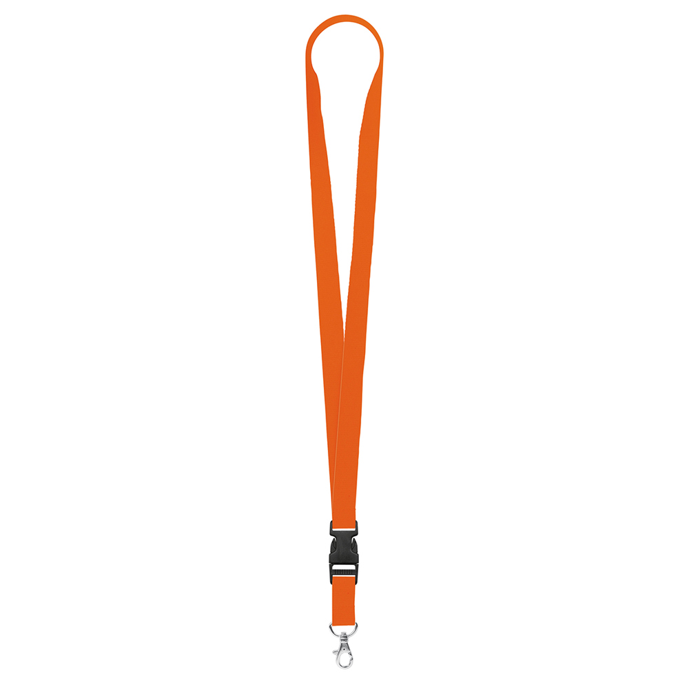 Schlüsselband/Lanyard "Standard" - Orangerot (ca. Pantone 021C)