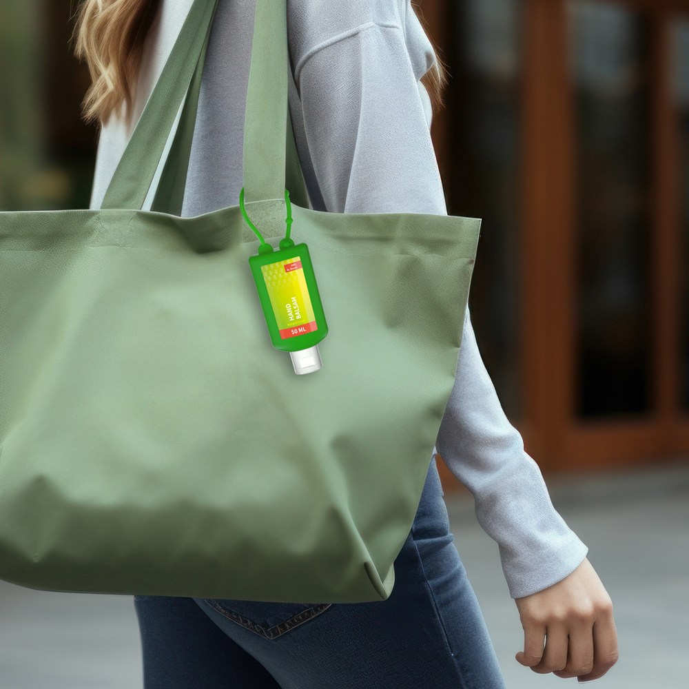 Handbalsam Ingwer, 50 ml Bumper grün, Body Label (R-PET)