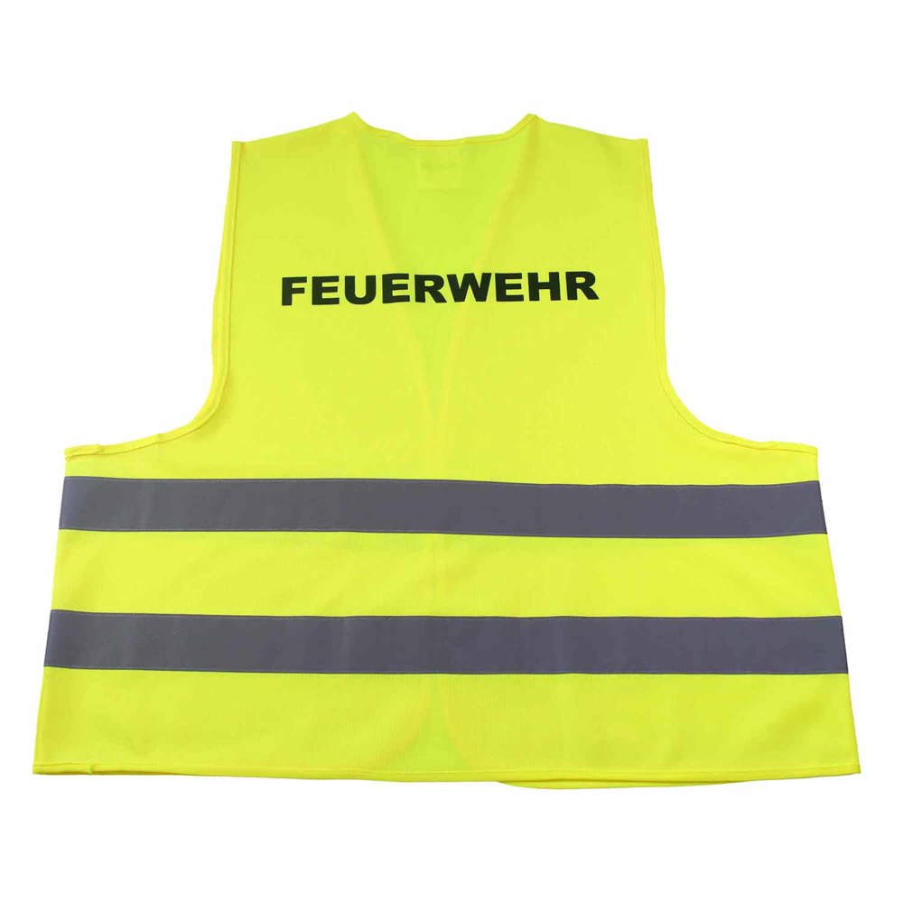 Qualitäts KFZ-Warnweste PREMIUM Feuerwehr - Gelb
