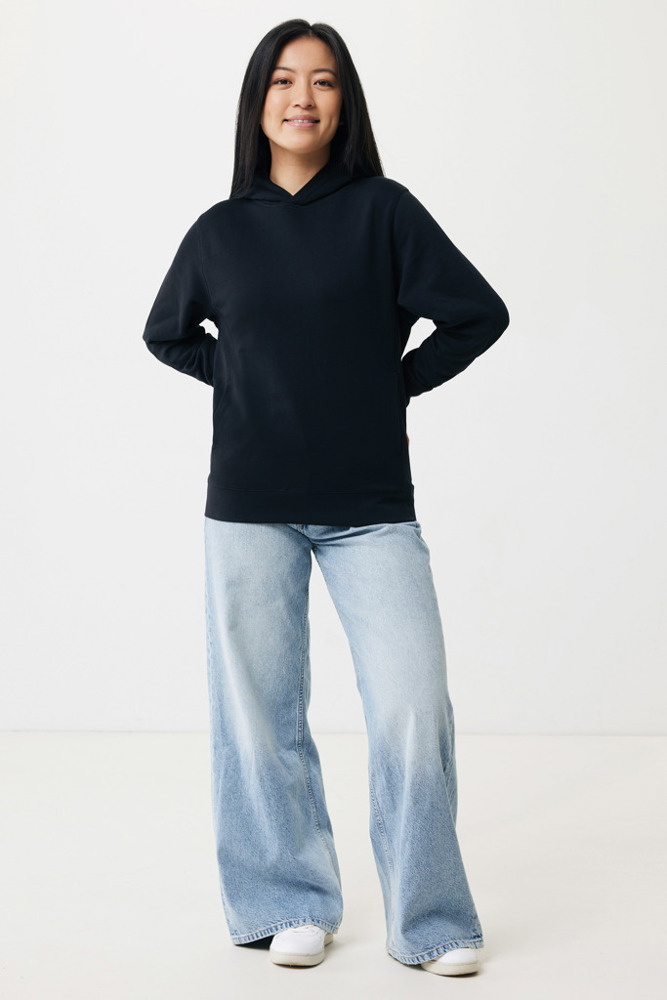 IQONIQ Yengo Hoodie mit Seitentaschen aus rec. Baumwolle