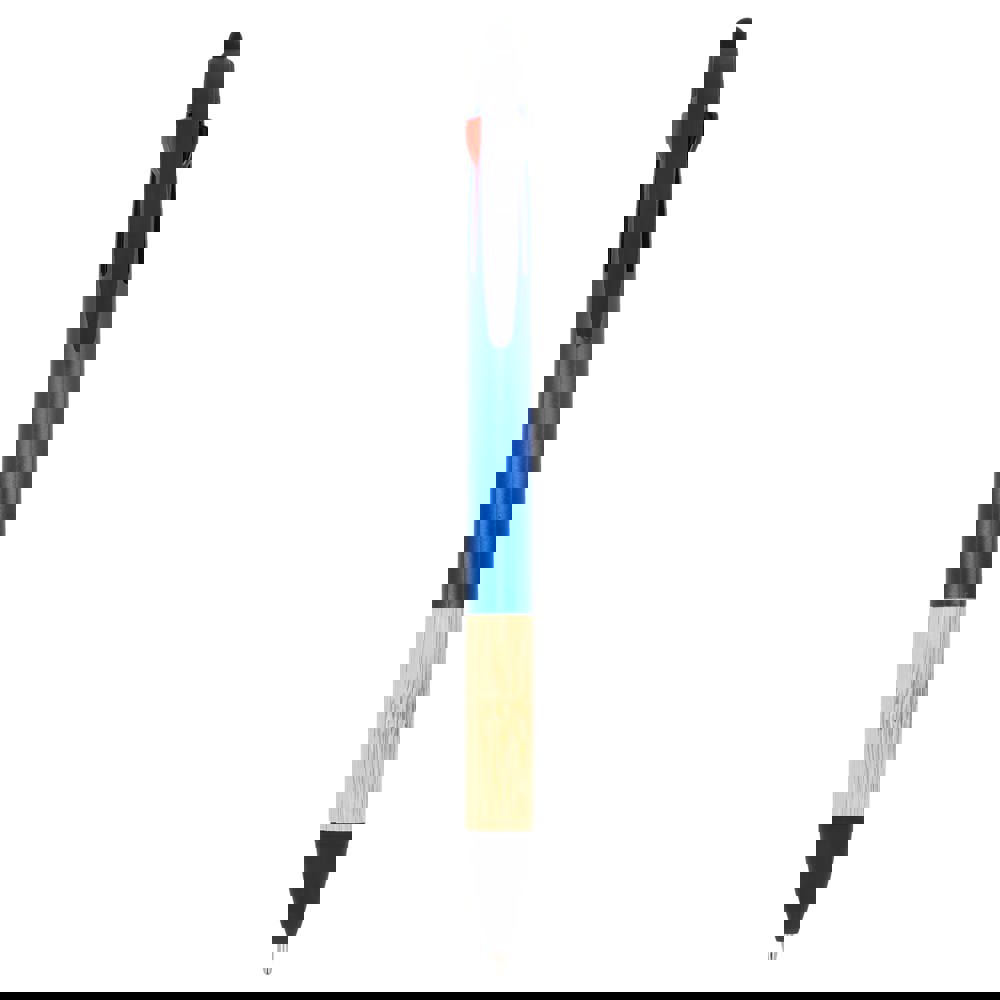 3-Farben-Stift mit Bambusgriff