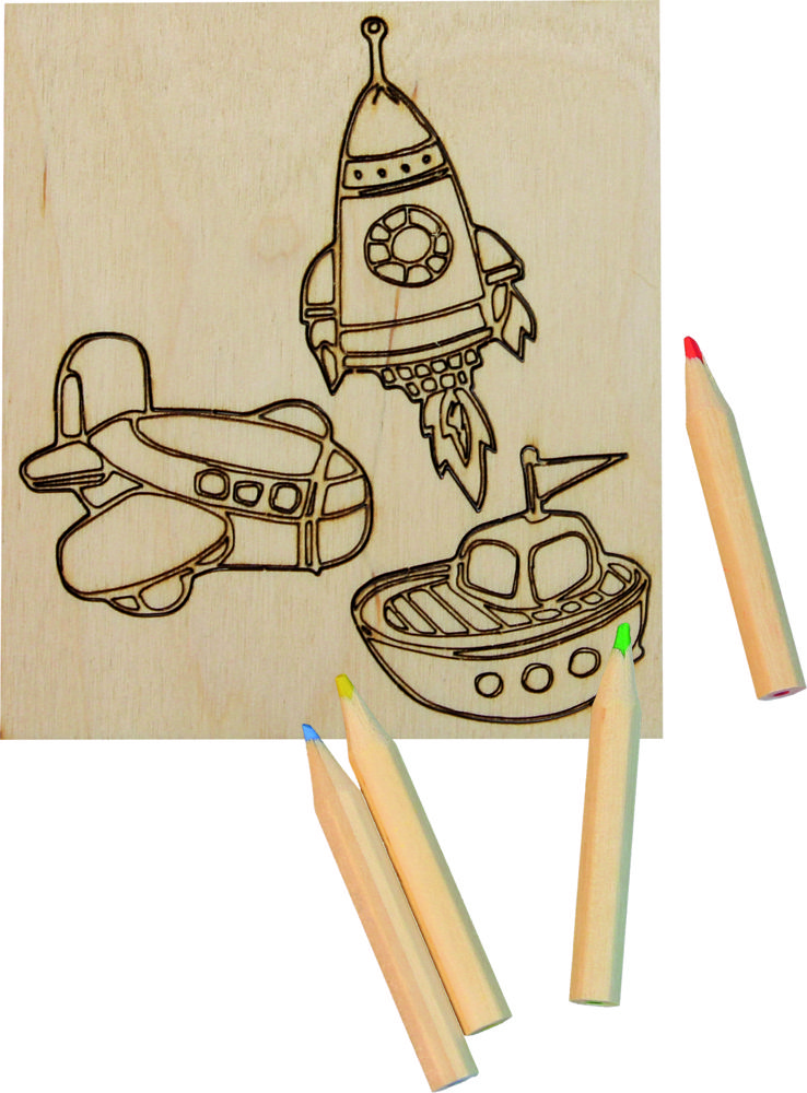 AUSMALBILD RAUMSCHIFF