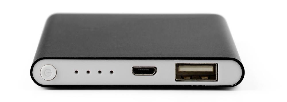 Powerbank aus Aluminium Ezra