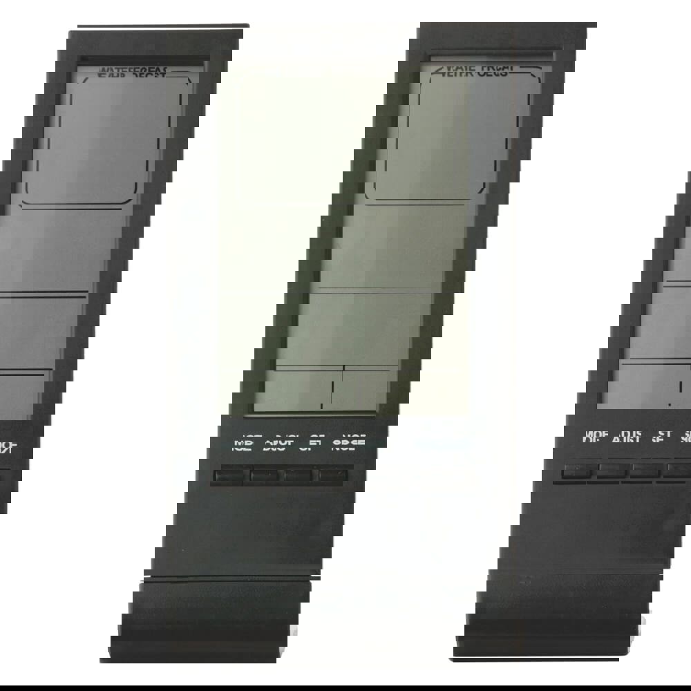 Elektronische Wetterstation Schwarz