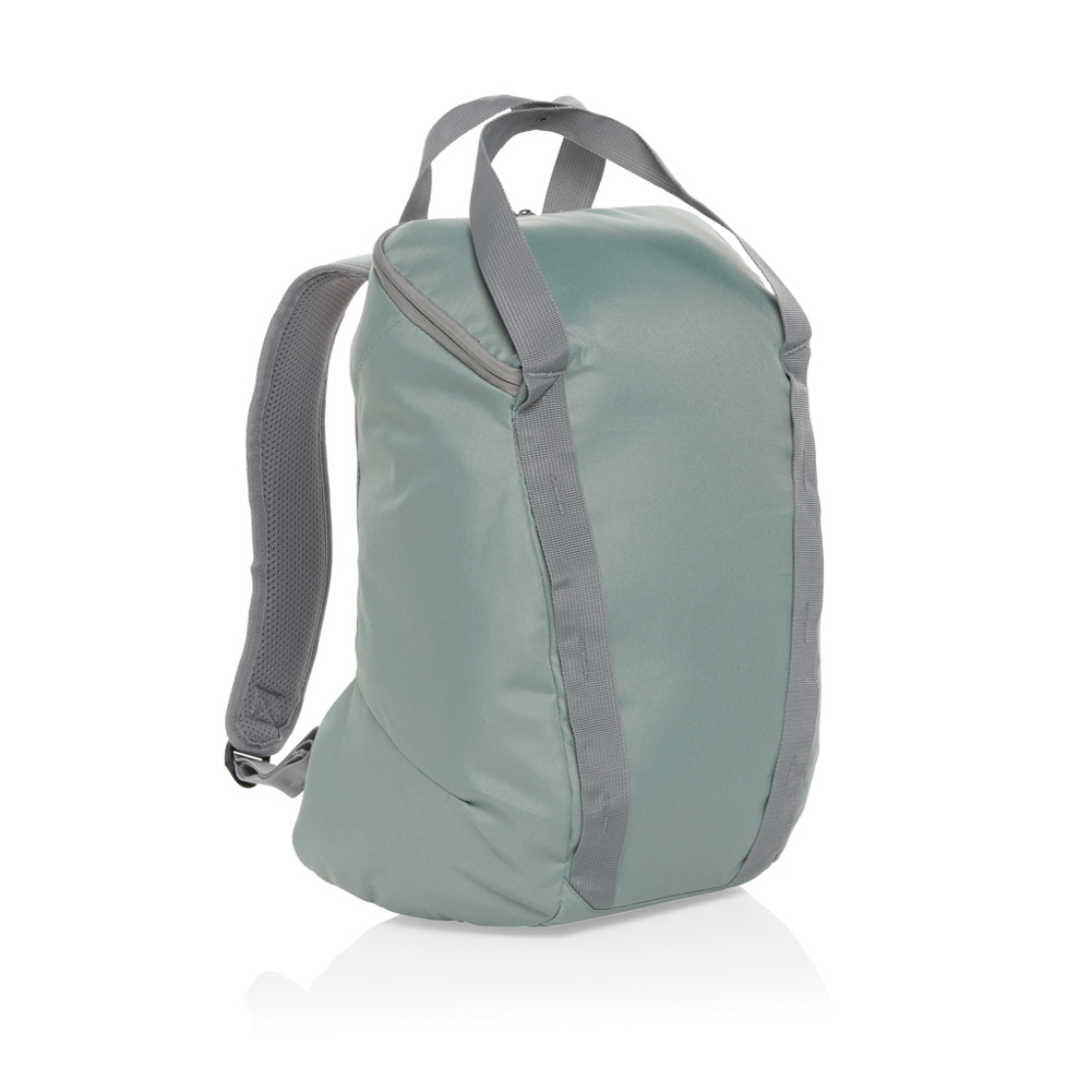 Sienna AWARE™ RPET 14" Everyday Laptop-Rucksack - grün (± PMS 5497C)
