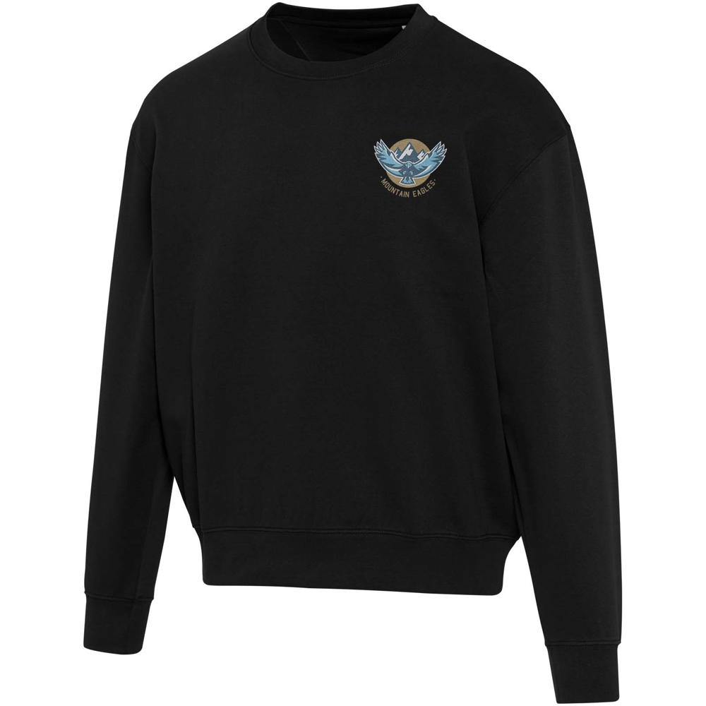 Boris Oversize Sweatshirt mit Rundhalsausschnitt aus recycelter 280 g/m2 Bio Baumwolle (OCS), unisex