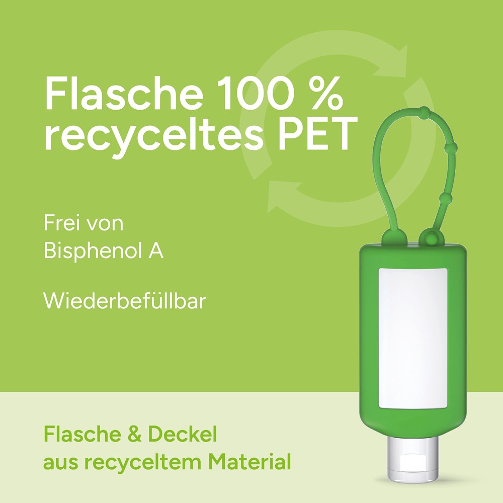 Handbalsam Ingwer, 50 ml Bumper grün, Body Label (R-PET)