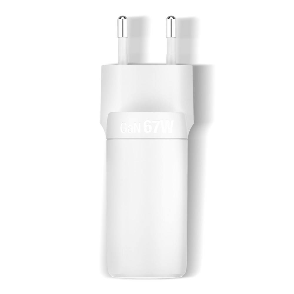 Fresh 'n Rebel 67W Laptop-Ladegerät GaN USB-C und USB-A