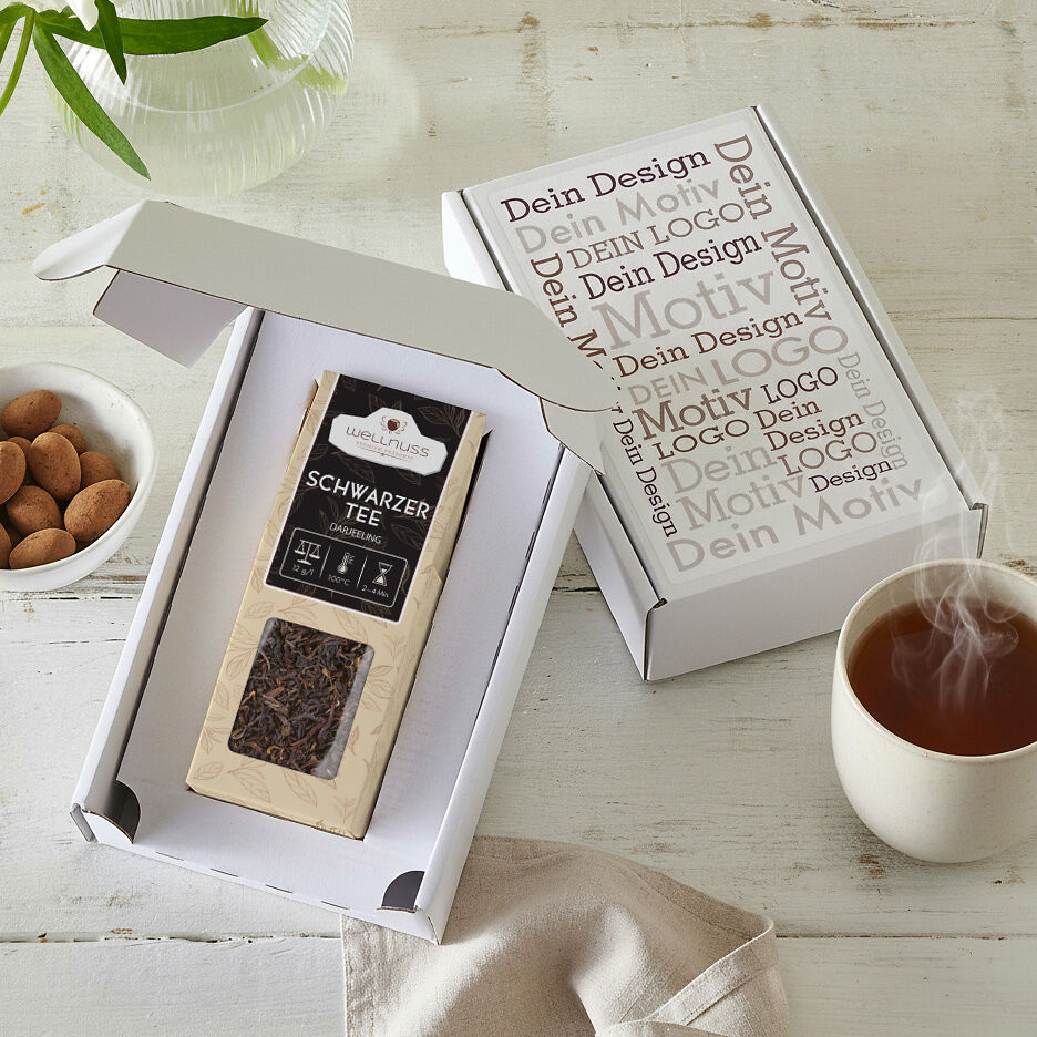 Geschenkkarton mit 1 Tee Spezialität