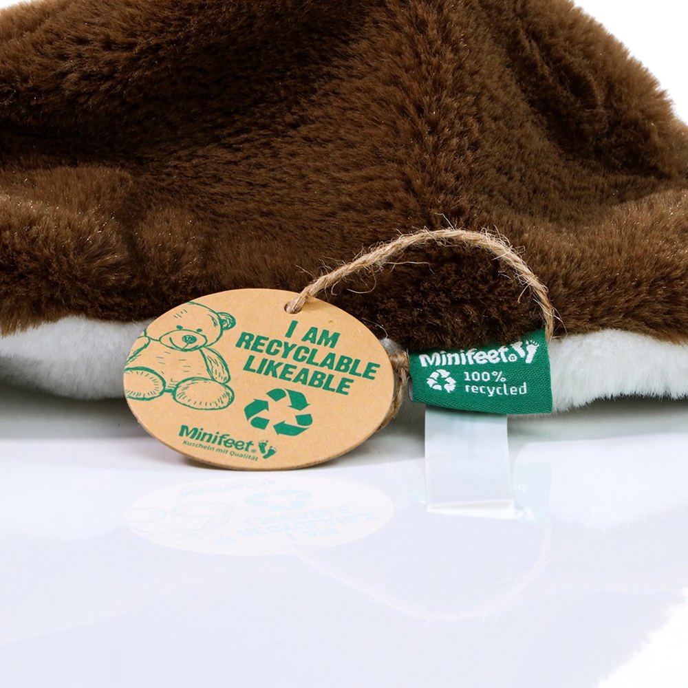 Hundespielzeug RecycelBiber, braun, one size
