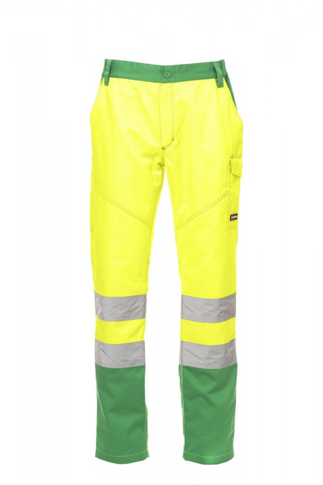 Herrren Warnschutz-Hose CHAT - gelb/geleegrün